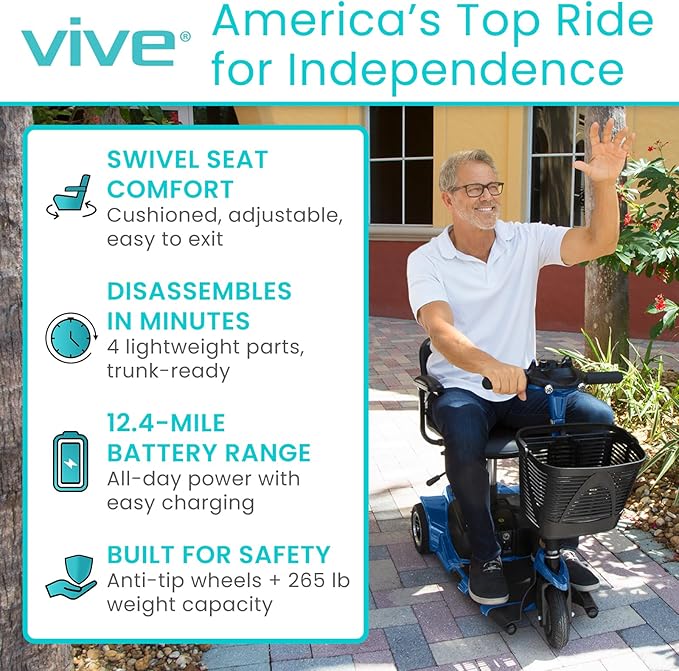 3 Wheel Scooter (Vive 3 Wheel Mobility Scooter or Similar)